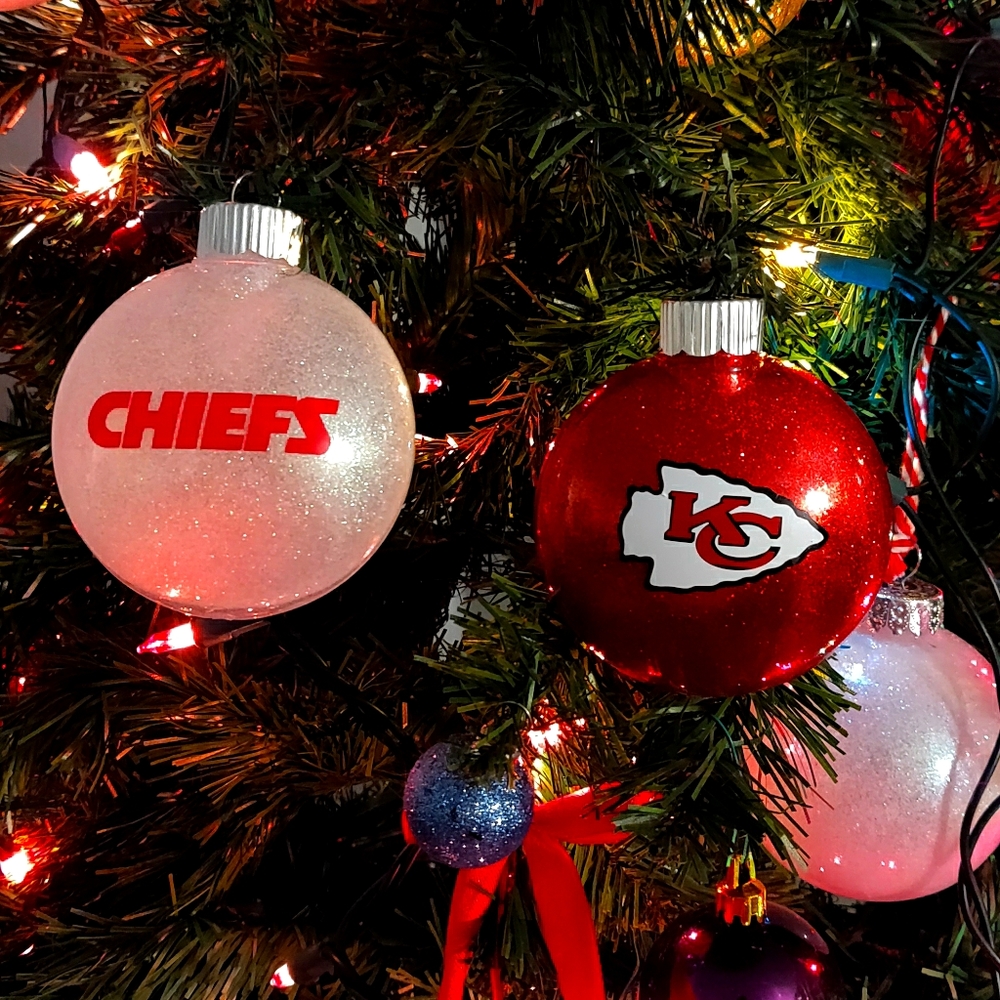 Kansas City Chiefs Christmas Ornaments